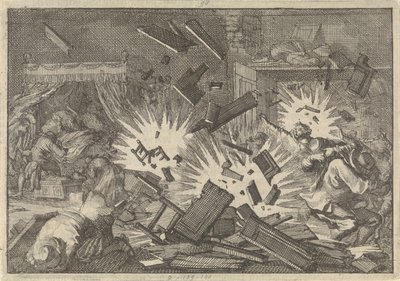 Beleiringen av Riga av den russiske hæren under tsar Alexei Mikhailovich i 1656, 1698 av Pieter Van der Aa
