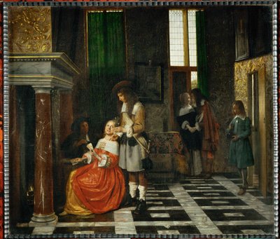  av Pieter de (after) Hooch