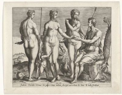 Paris-dommen av Pieter de Jode (I)
