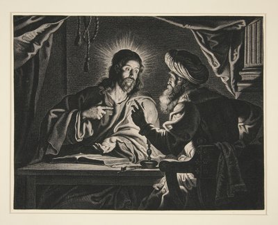 Kristus og Nikodemus av Pieter de Jode II