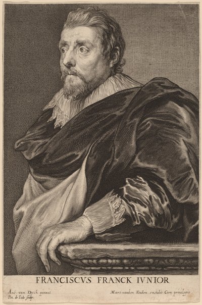 Frans Francken II av Pieter de Jode II after Sir Anthony van Dyck