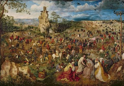 Kristus bærer korset av Pieter Bruegel the Elder