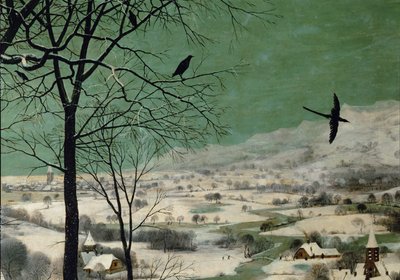 Jegernes tilbakekomst (maleri) av Pieter the Elder Bruegel