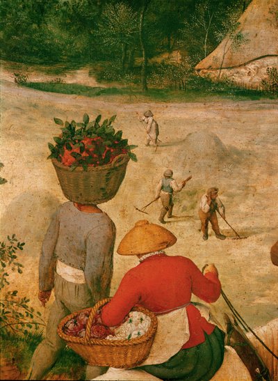 Høyhøsten … (olje på eik) av Pieter the Elder Bruegel