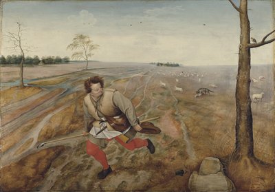 Den dårlige hyrden av Pieter Brueghel the Younger