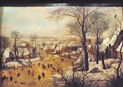 Vinterlandskap med skatere av Pieter the Younger Brueghel