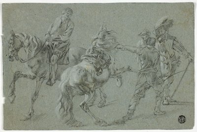 Rideskole av Pieter van Laer