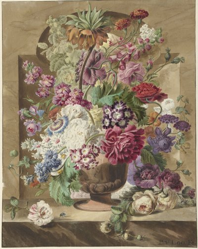 blomsterdekorasjon av Pieter van Loo