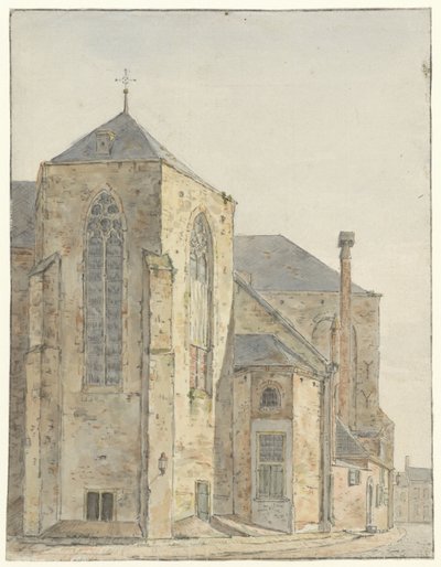 Peters kirke i Utrecht av Pieter van Oort Hzn