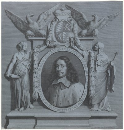 Portrett av Maximilian Henry av Bayern, erkebiskop av Köln av Pieter van Schuppen