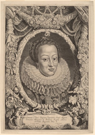 Eleanora, kone til Ferdinand II av Pieter van Sompel after Pieter Claesz Soutman