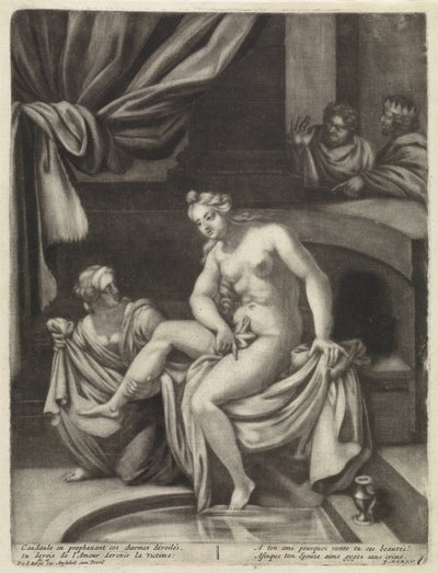 David og Batseba av Pieter van den Berge