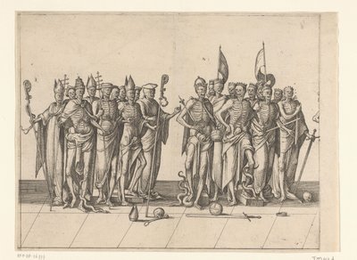 prosesjon av de døde av Pieter van der Borcht (I)