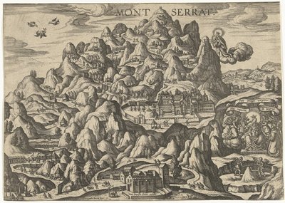 Montserrat, pilegrimsmål for jomfruen. av Pieter van der Borcht (I)