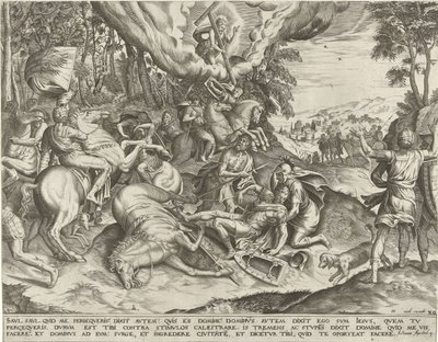 Omvendelse av Paulus av Pieter van der Heyden