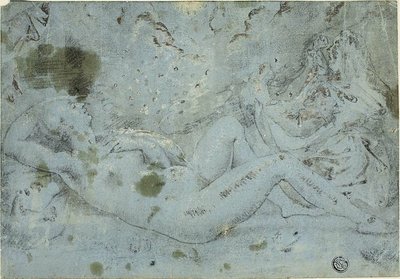 Danae and the Show of Gold av Pieter van der Heyden