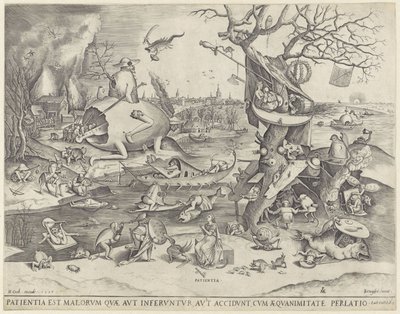 Geduld Tålmodighet (tittel på objekt) av Pieter van der Heyden