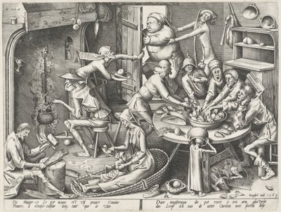 magert kjøkken Magert kjøkken og det fete kjøkkenet (serietittel) av Pieter van der Heyden