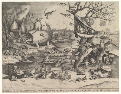 Patience Patience, 1557 av Pieter van der Heyden