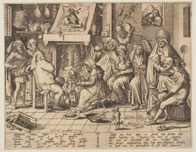 Fastelavnstursdag av Pieter van der Heyden