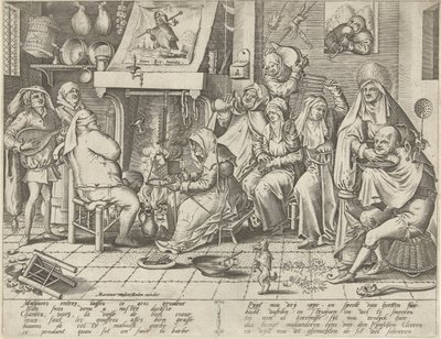 fastelavn av Pieter van der Heyden