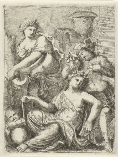 Ceres, Bacchus og Venus av Pieter van der Plas (II)