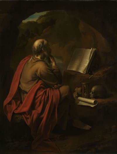 St. Jerome av Pieter van der Werff