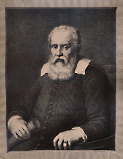Galileo Galilei , italiensk vitenskapsmann, sent på 1700- eller begynnelsen av 1800-tallet 1894 av Pietro Antonio Leone Bettelini