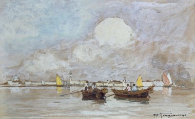 Soloppgang av Pietro Fragiacomo