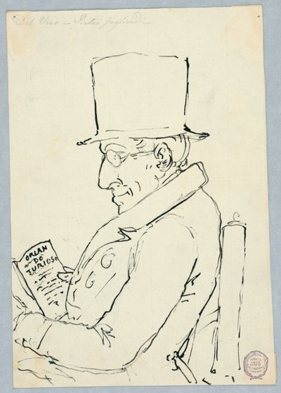 Portrett av en mann av Pietro Gagliardi