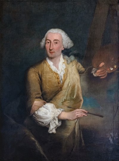 Portrett av Francesco Guardi Portrett av Francesco Guardi av Pietro Longhi