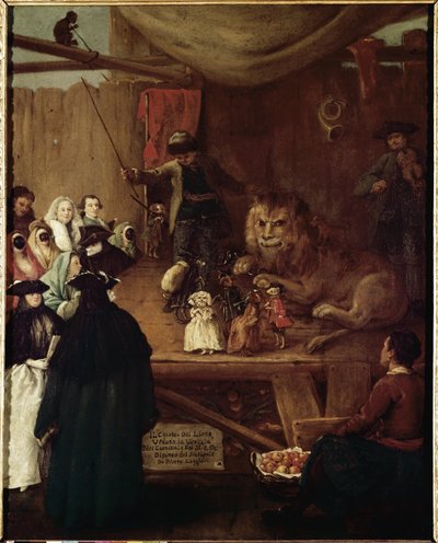La cabane du lion - Løvehytta av Pietro Longhi