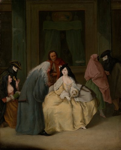 Møtet, 1746. av Pietro Longhi