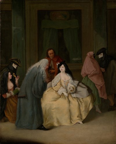 Møtet, ca. 1746 (olje på lerret) av Pietro Longhi