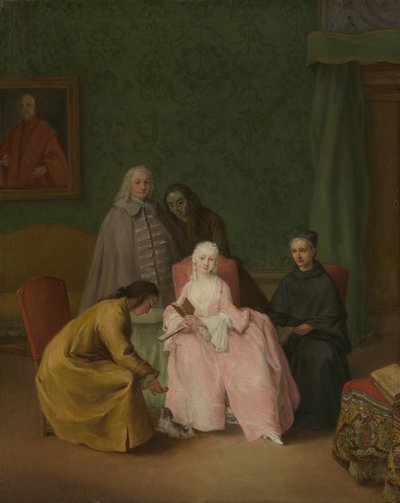 Besøket, 1746. av Pietro Longhi