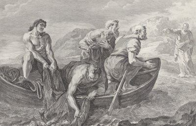 [Kallelsen til Sts Peter og Andrew], 1730-50. av Pietro Monaco