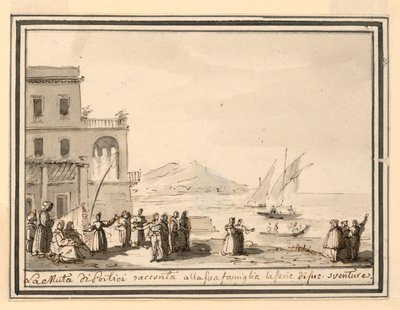 Scenedesign, Seaport av Pietro Narducci