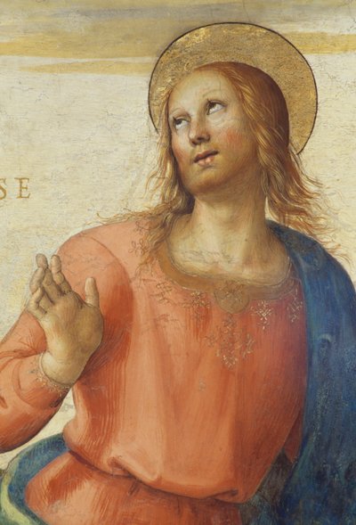 1496-1500, av Perugino (ca. 1450 -1523), fresco, Audience Hall, Collegio del Cambio (College of Change), Priors Palace, Perugia, Umbria, Italia av Pietro Perugino