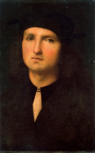 Portrett av en ung mann, mellom 1495 og 1500. av Pietro Perugino