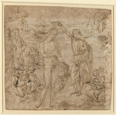 Kristi dåp av Pietro Perugino