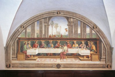 Det siste måltid av Pietro Perugino