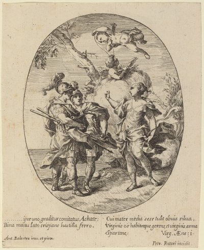 Venus vises for Achilles av Pietro Rotari after Antonio Balestra