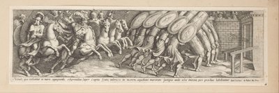 Soldater på angrep Historie om keiser Konstantin (serietittel) av Pietro Sante Bartoli