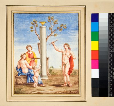 En scene for offer av Pietro Santi Bartoli