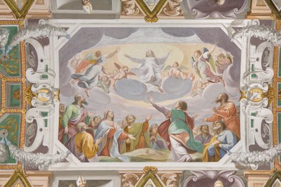 Hvelv med fresker av Pietro Sorri