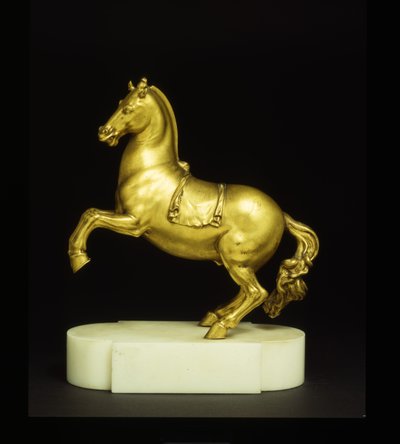 Oppdrettshest (forgylt bronse) av Pietro Tacca