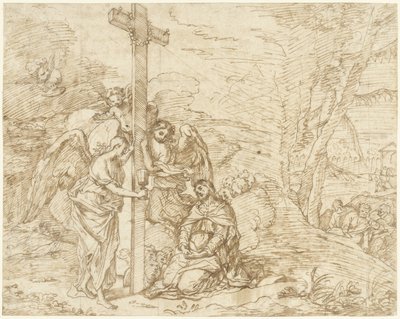 Kristus i Getsemane hage av Pietro Testa (possibly)