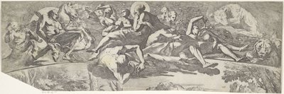 Allegory of Autumn (øverste del) av Pietro Testa