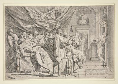 Catos død av Pietro Testa