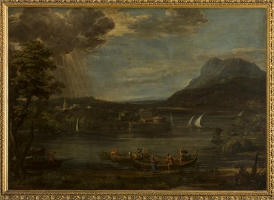 Landskap med Peters kall av Pietro da Cortona